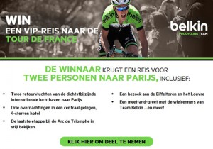 Win een VIP reis naar de Tour de France in Parijs