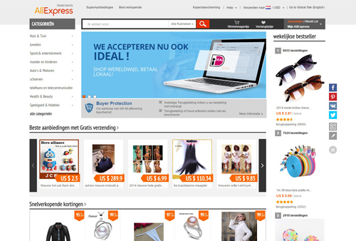 Kopen bij Aliexpress.com, wel of geen goed idee?