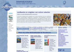 Denoorderzon.nl - de online reisboekhandel