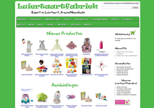 Luiertaartfabriek.nl - luiertaarten en unieke kraamcadeaus