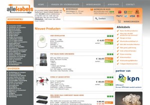 Allekabels.nl - kabel speciaalzaak met ruim 50.000 producten