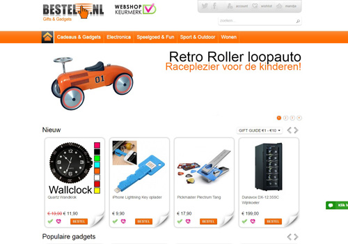 Bestel.nl - leuke gifts & gadgets, originele cadeaus