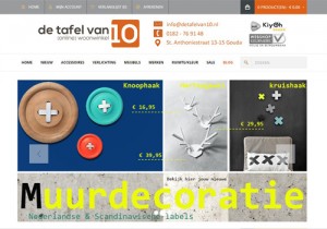 Detafelvan10.nl - online woonwinkel met Nederlandse en Scandinavische merken