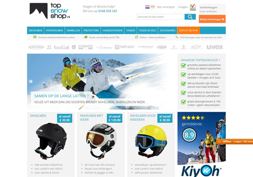 Topsnowshop.nl - net zo gek van wintersport als jij