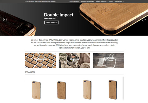 Rawtwig.nl - unieke houten hoesjes en covers