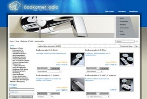 BadkamerRadio.nl - de webshop met uitsluitend waterdichte producten