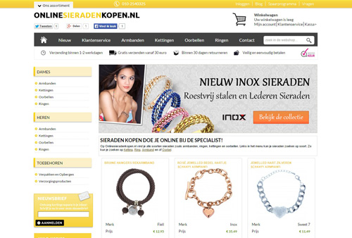 Onlinesieradenkopen.nl - online sieraden specialist