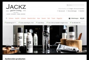 Jackz.nl - verzorgingsproducten voor echte mannen