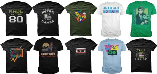 10 leuke retro 80's t-shirts van Sunfrog.com